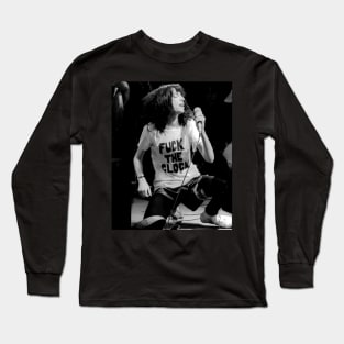 Patti Smith, 1977 - CBGB Long Sleeve T-Shirt